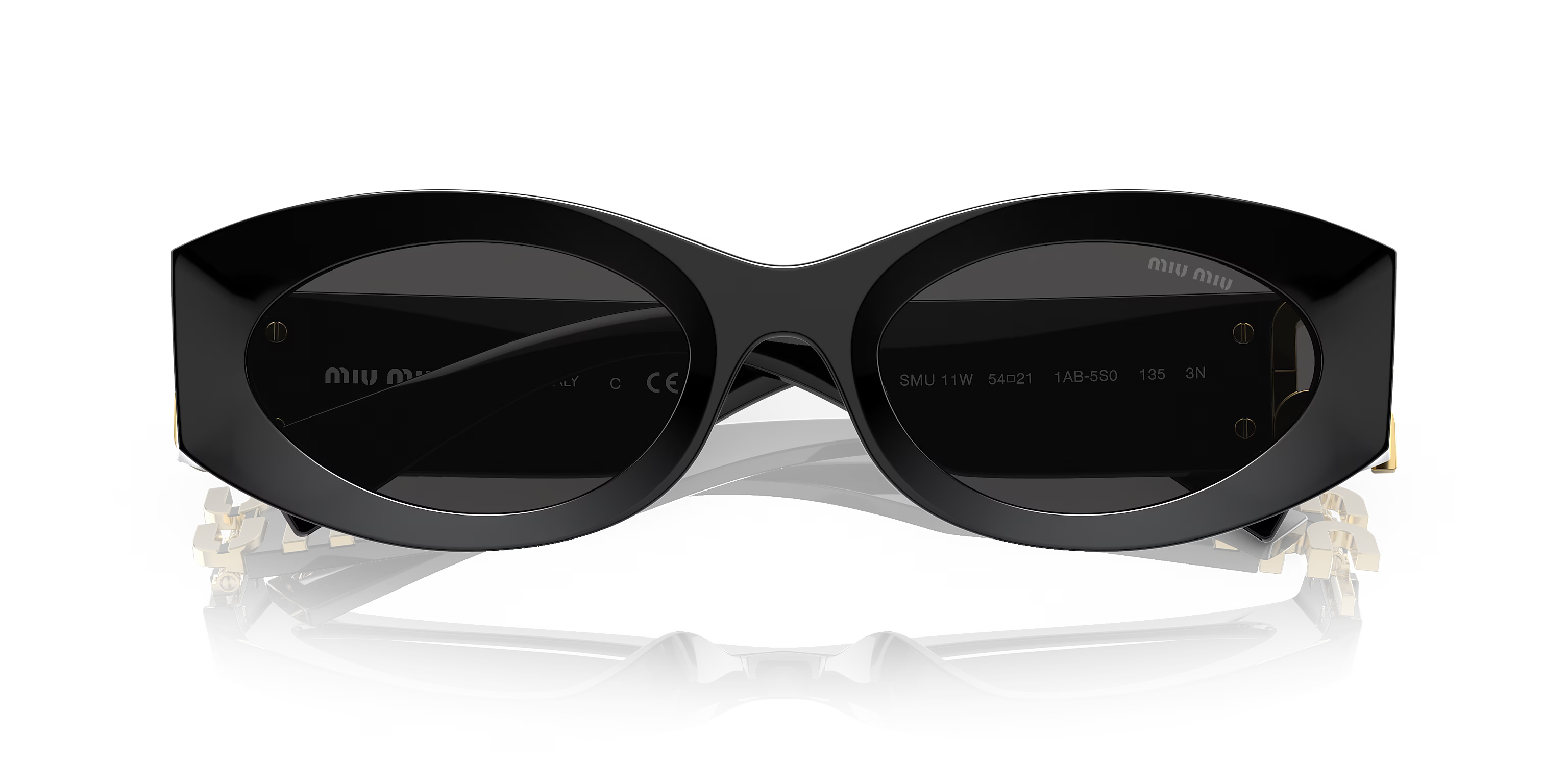 Fashion Black Oversized Sunglasses 8821