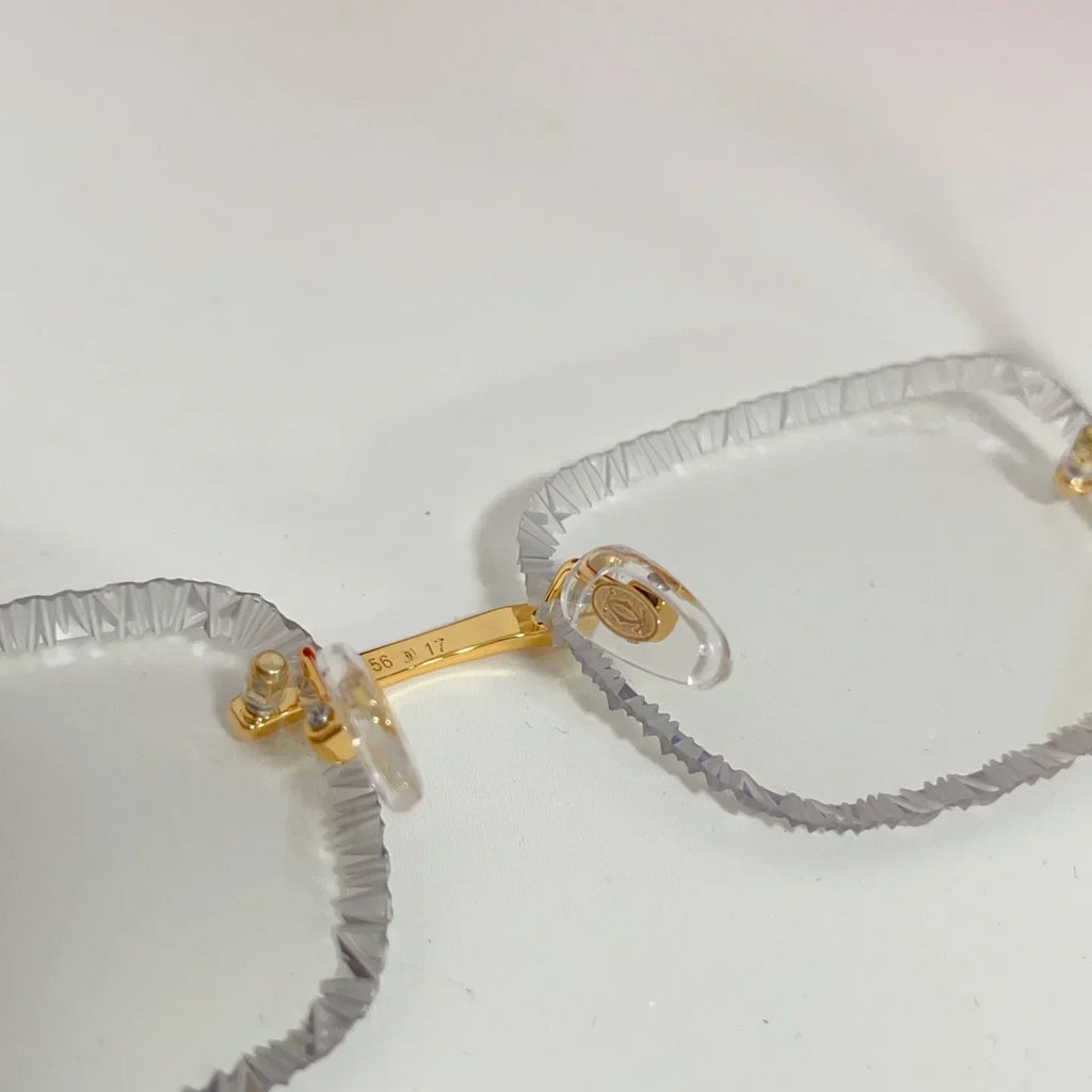 Black Panther series diamond cut lenses will change color under ultraviolet light