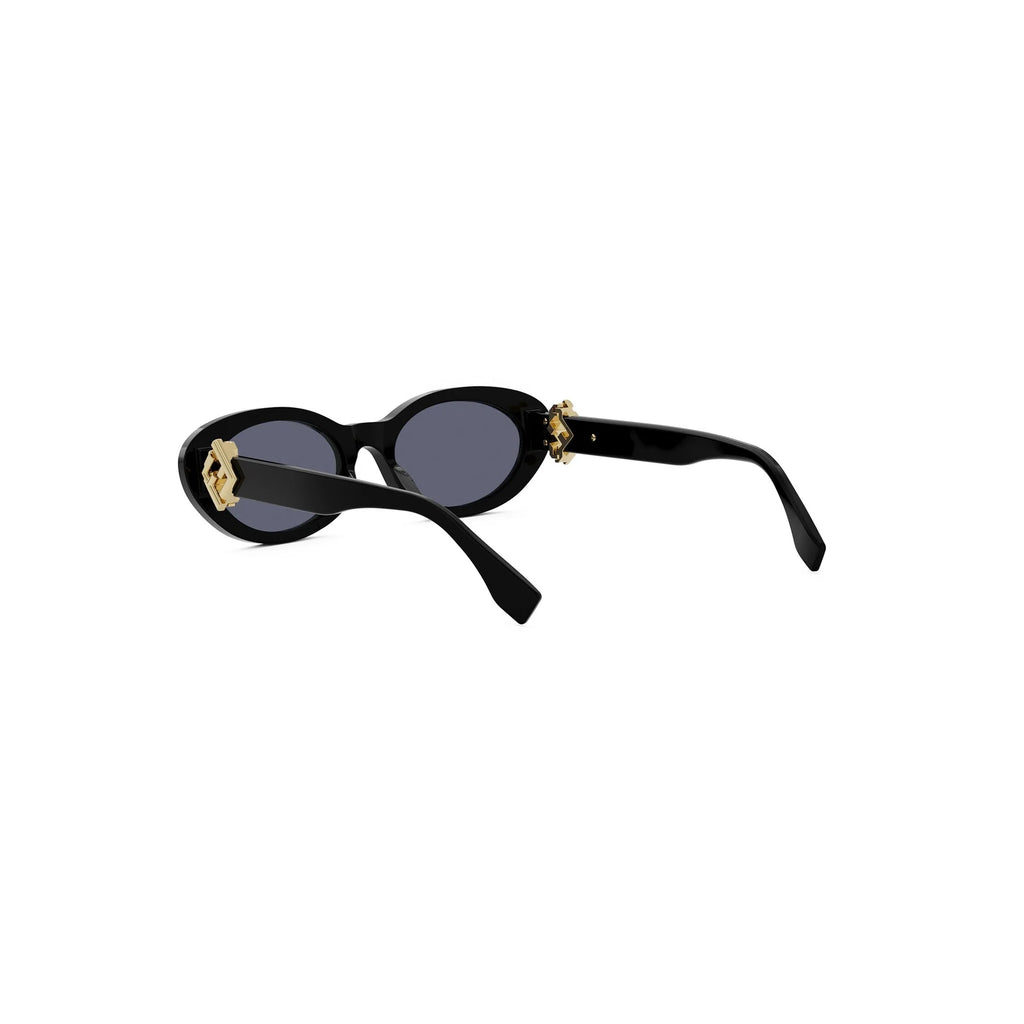 Chic Luxury Oval Metal Sunglasses 9927