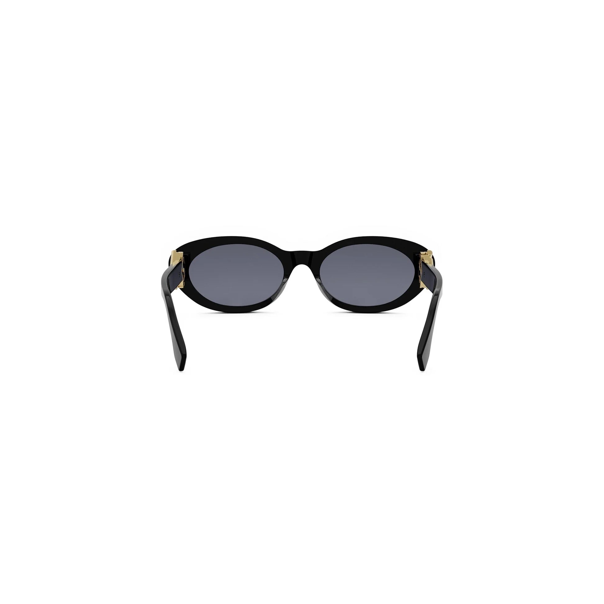 Chic Luxury Oval Metal Sunglasses 9927