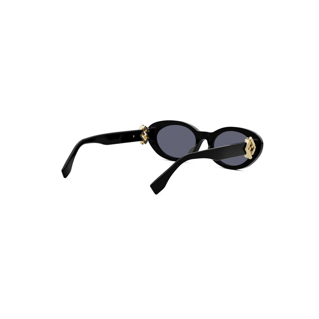 Chic Luxury Oval Metal Sunglasses 9927