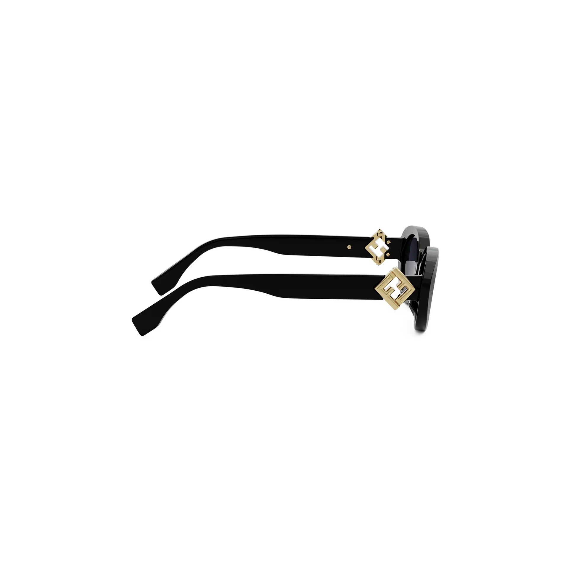 Chic Luxury Oval Metal Sunglasses 9927