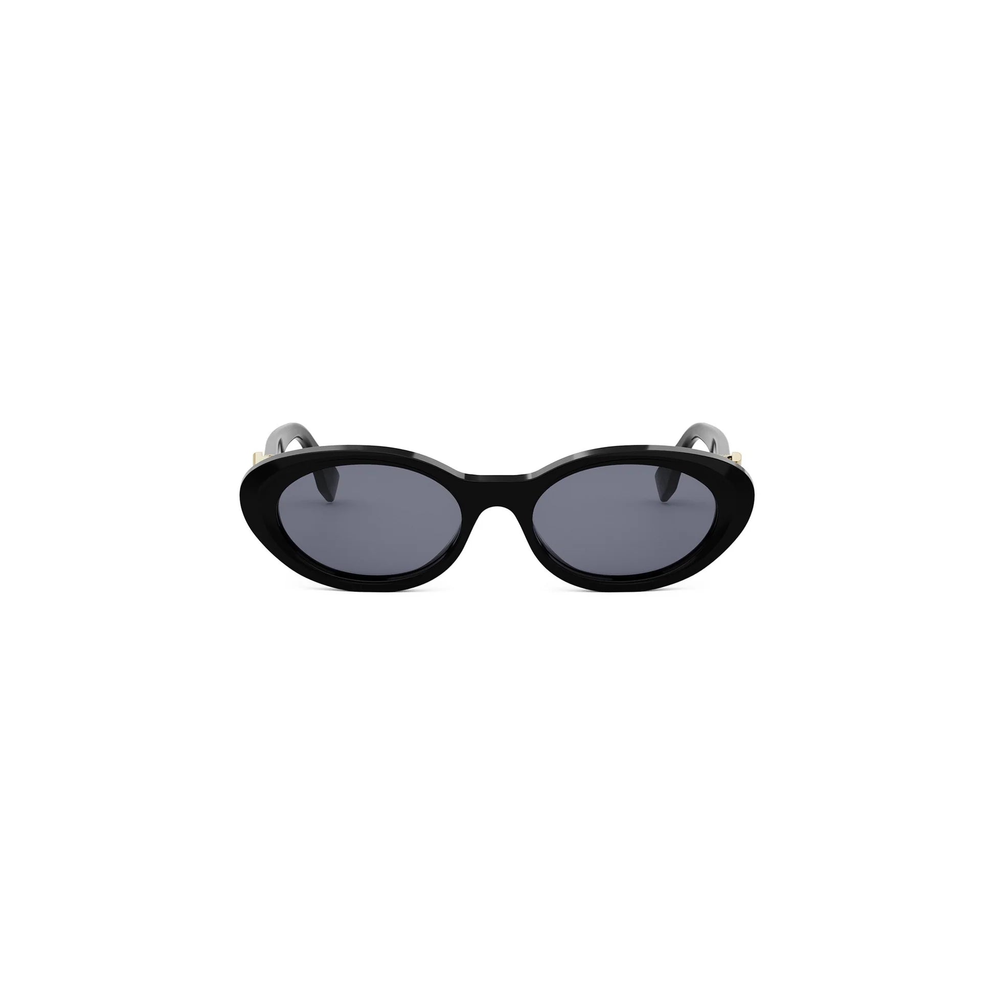 Chic Luxury Oval Metal Sunglasses 9927