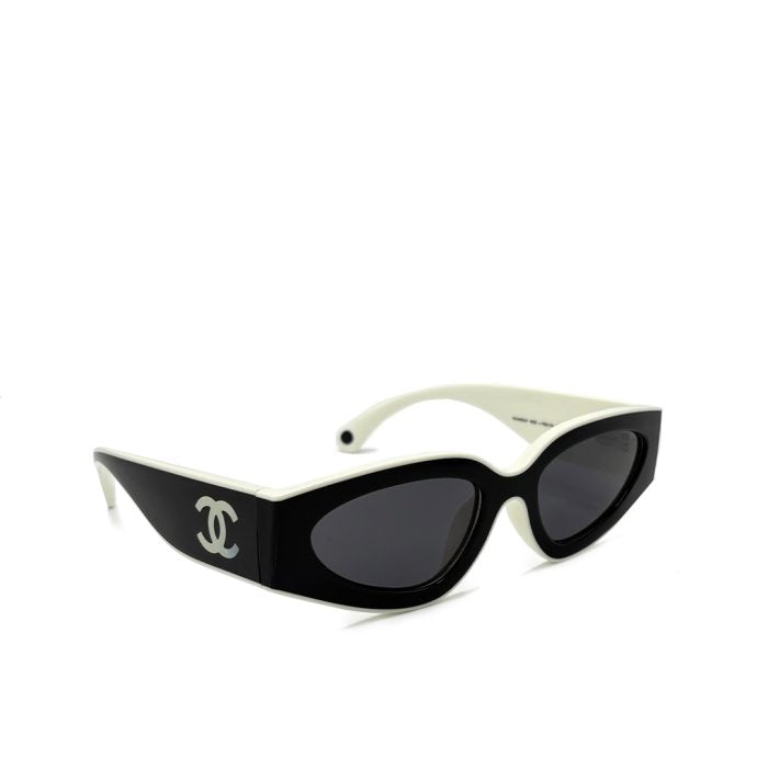Classic Two-Tone Designer Sunglasses 8826