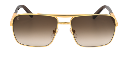 Luxury Aviator Square Sunglasses 7734
