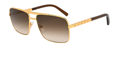 Luxury Aviator Square Sunglasses 7734