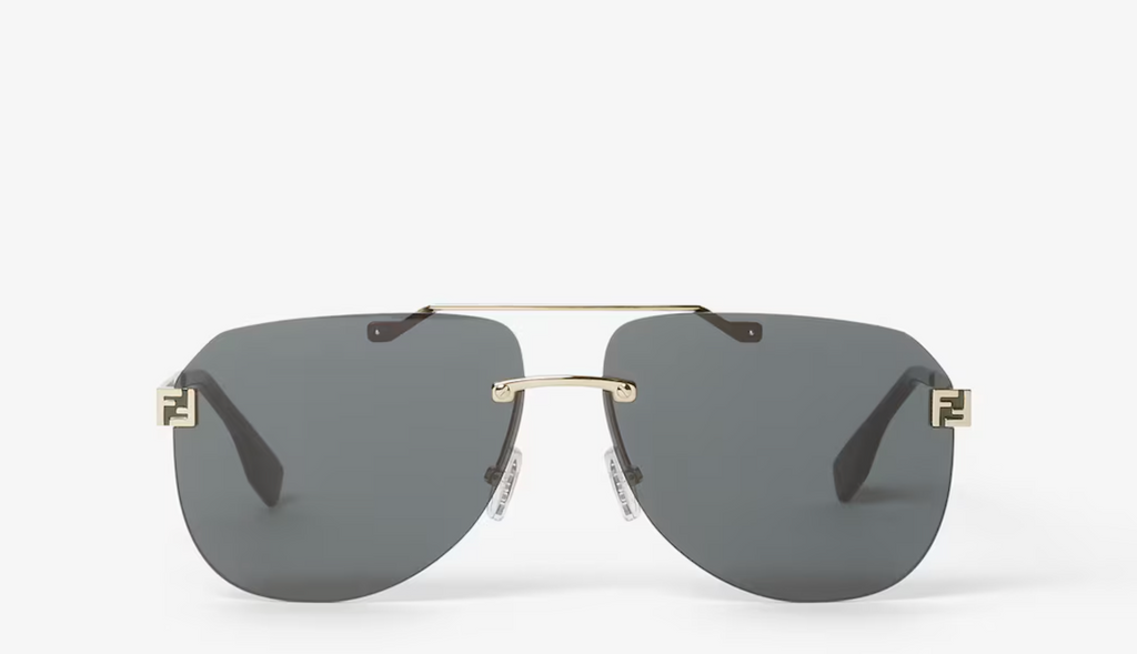 Bold Pilot Style Designer Sunglasses 6640