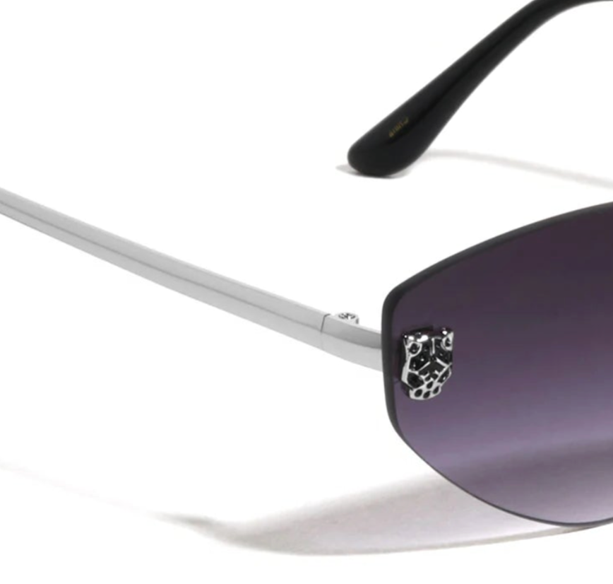 Rimless Cat Eye Sunglasses 7730