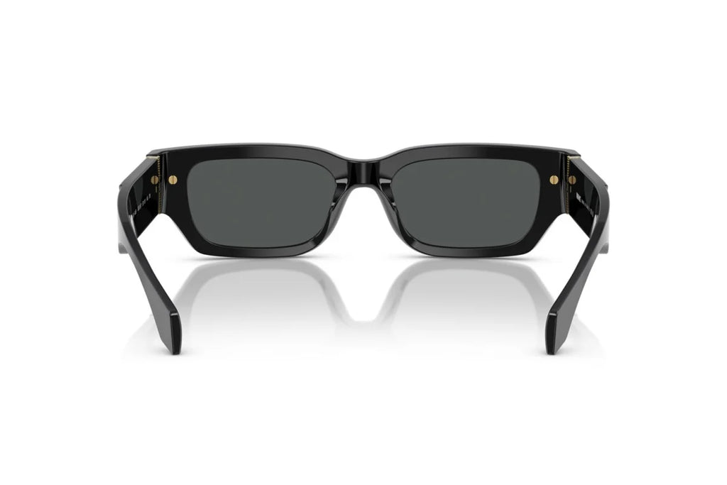 Luxury Black Rectangular Sunglasses 7742