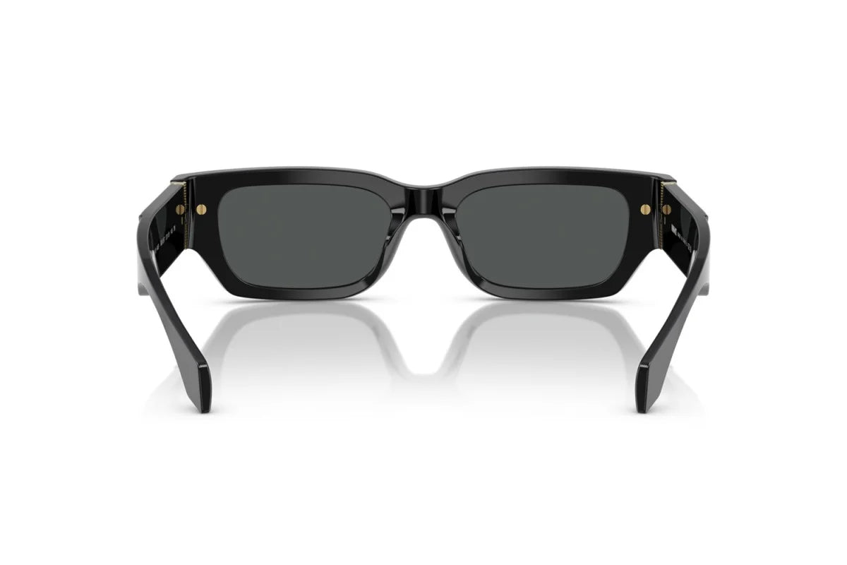 Luxury Black Rectangular Sunglasses 7742