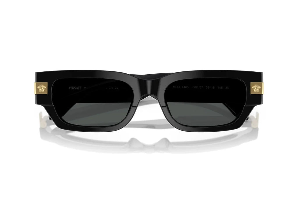 Luxury Black Rectangular Sunglasses 7742
