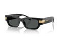 Luxury Black Rectangular Sunglasses 7742